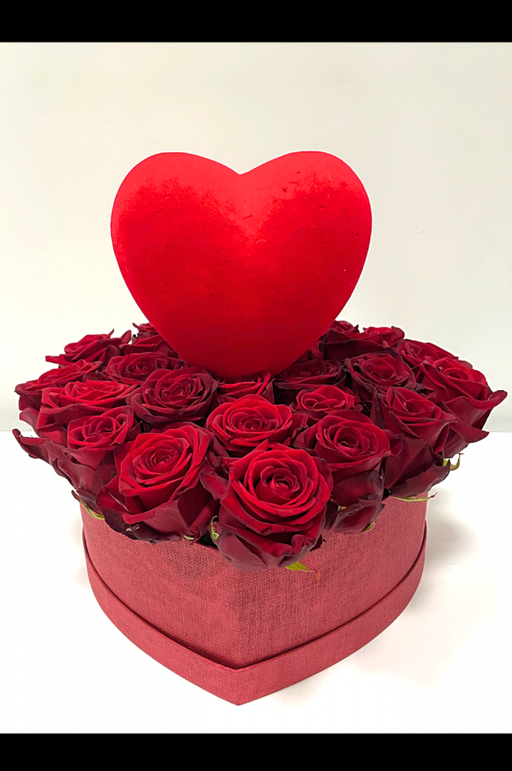 Love box Red with Big hart