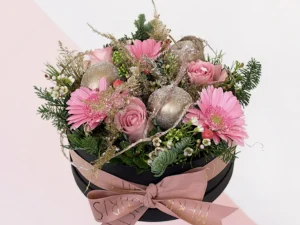 Kerst Flowerbox pink